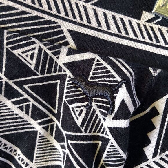 PINK elastic waist knit skirt Aztec - Picture 4 of 4